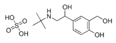 (R, s) -σαλβουταμόλιο θειικό cas no. 51022-70-9